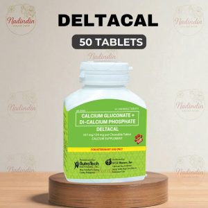 DELTACAL (1 Bottle / Sold Per 10 Tablets) for Pets