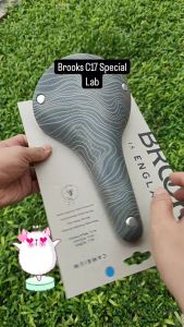 Brooks C17  SPECIAL PROJECT Saddle Lab Recycled Nylon Team GB Copper Organic White - Lazada