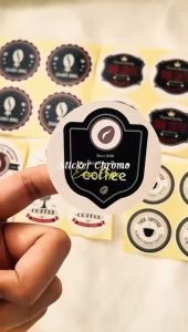 Stiker Minuman Kopi Custom: Solusi Kemasan Coffee Shop