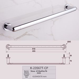 Kohler | Bathroom Accessories Set Towel Bar Towel Rack Toilet Brush Coat Hook