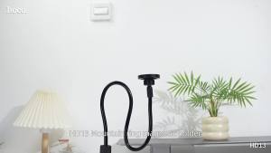 Hoco HD13 Vòng Magsafe chủ phổ lười biếng Giá để điện thoại 360 xoay linh hoạt cánh tay dài không cần tay Băng keo dán cho điện thoại máy tính bảng giá đỡ điện thoại với clip cho bàn trên giường