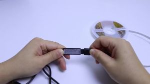 Dải Đèn LED RGB USB 5V 5m 1m 2m 3m 4m Với Điều Khiển Từ Xa Wifi Bluetooth Cho Đèn Nền TV PC Trang Trí Nhà Cửa Tiệc Tùng SMD 5050