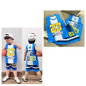 11-43kg bộ sát nách hoạt hình bé trai thun lạnh bao bền đẹp