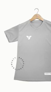 Baju Olahraga Atasan Wanita Lengan Pendek Kaos Jersey Dry Fit Running Zumba Lari Yoga Senam Fitness Volly Futsal Sport dll..