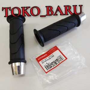 Grip handgrip standar honda model original plus jalu stang chrome Honda beat Scoopy vario PCX dll