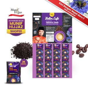 KOPI HABATUS SAUDA PAPAN (20 Sachets x 30gm)
