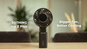 Sothing Cooling Handheld Fan Ice Z Plus Versatile Oversized 4.43-inch Fan with 6000mAh Battery 13hrs