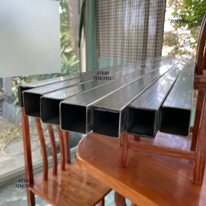 เหล็กกล่องกัลวาไนซ์ 1.5”x1.5” (นิ้วครึ่ง) หนา 1.2 mm และ 1.5 mm ความยาว ...