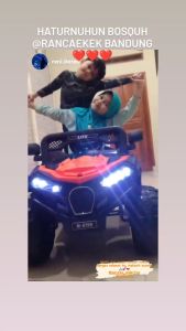 Mobil Aki Anak PMB M-8788 UTX Dual Gearbox Musik Lampu USB Bluetooth Remote Murah Terlaris