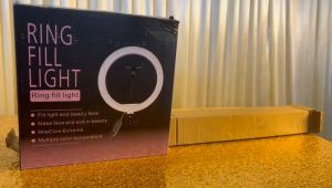 26cm Selfie LED Ring Light And 2.1 Meter Tripod Stand With Phone Holder