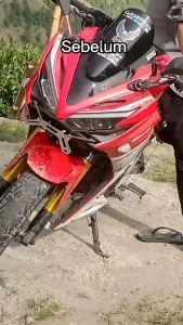 Winglet CBR 150R All New Facelift k45g dan k45n plus lamp led