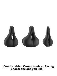ROCKBROS Bike Saddle Memory Foam with PU Shockproof Comfortable Soft Bicycle Seat Cushion Waterproof MTB Road Cycling Accessory
