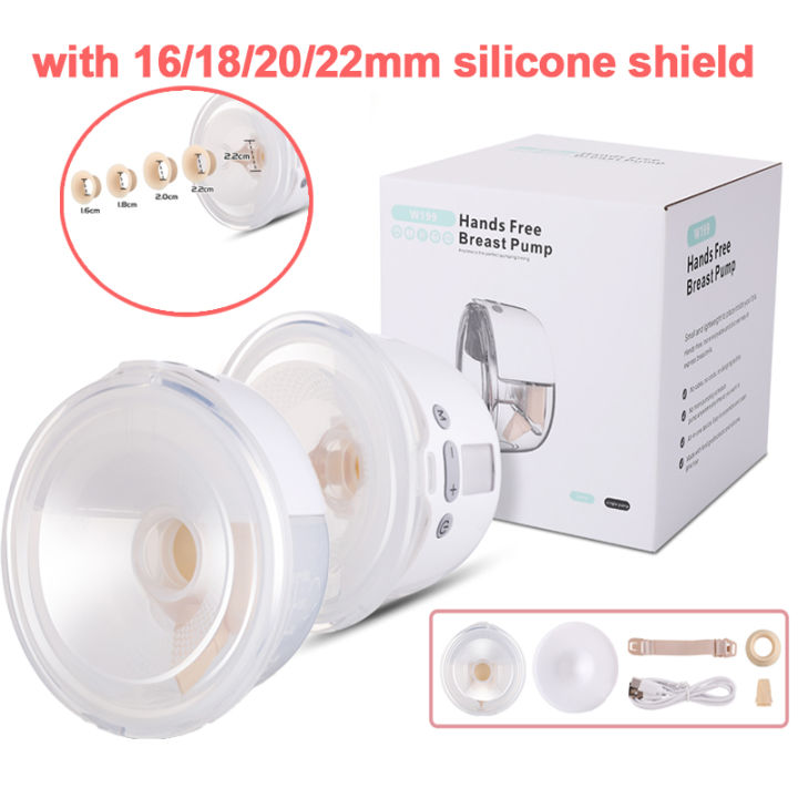 Mafababe Electric Breast Pump Wearable Portable Breast Pump USB Hands