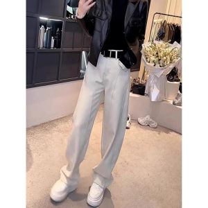 High Waist Slim Fit Straight Wide Leg Jeans