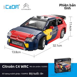 CaDA | Đồ Chơi Mô Hình Xe Đua Citroen Điều Khiển Bằng Điện Thoại