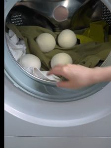 Wool Dryer Balls: A Natural Fabric Softener Alternative