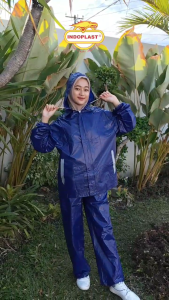 [GStore] Jas Hujan Pria/Wanita Pvc Jaket Celana Vista Indoplast