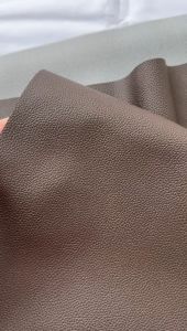 RJ Kulit Jeruk Cokelat Ukuran 46 x 90 cm Tebal 0.7 mm Jok Motor Oscar Cleo Sofa Premium Semua Motor