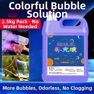 Colorful Safe Childrens Bubble Liquid