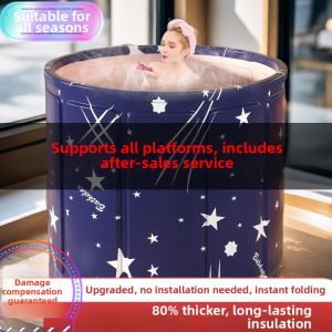 Folding Thermal Insulated Bathtub