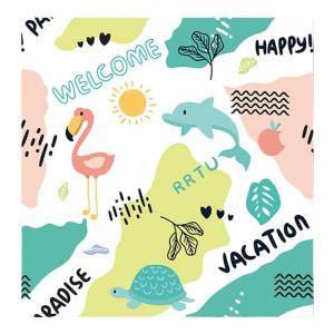 Magic Cloth Self-Adhesive Camera Lens Pouch Cute Cow Pattern Polyester Material Digital Camera Accessories Makeup Bag