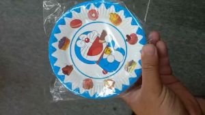 50 cái Dĩa giấy in hoạt hình 14cm