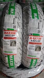 ยางแม็กซิส Maxxis (Tubeless) ยางหน้า 110/70-12 - ยางหลัง 110/70-12 YAMAHA GRAND FILANO