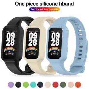 Silicone Watch Strap for Xiaomi Smart Band 8/9 Active Strap Smart Watches Bracelet for Redmi Band 2 3 Strap Xiaomi Watch Cover