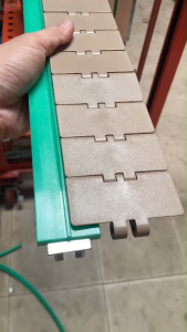 TG-H649 Profile double track รางอลูมิเนียมกันสึกรองสายพาน Top chainสำหรับสายพานทางตรง