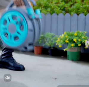 16M Garden Hose Reel Set Watering Sprinkler Spray Gun Water Cleaning Car Wash Floor {SG Store}