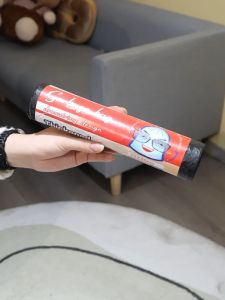 5 Rolls Thick Plastic Trash Bags: Drawstring Extra Large Trash Bags for Indoor & Outdoor Use