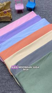(SATUAN) Bedongan Polos uk 90x120 cm / Bedong Bayi Baru Lahir Baby New Born - Selimut Bayi Alas Tidur Perlengkapan Lahiran Kado Bedong Alin Kidos