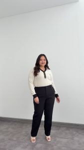 DYCY - Celana Bahan Kantor Wanita Celana Kerja Formal 3L-10L Jumbo / Big Size / Plus Size