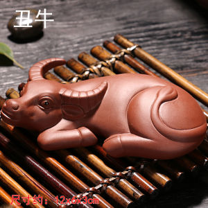 Xia Xingtang Purple Sand Tea Pet Ornaments Independent Real Shot Cartoon Design Ideal for Tea Tray Tea Table Decoration