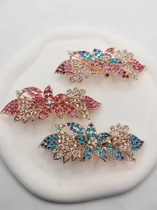 Jepit Rambut Elegan Korea & Permata Zirkon Mode Baru
