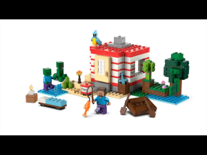 LEGO Minecraft 21275 The TNT Jungle House (287 Pieces)