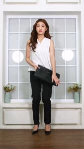 Kemeja Yukensi Atasan Tanktop Wanita Lengan Buntung Tanpa Lengan Inner Basic Dalaman Jas Blazer Bahan Formal Kerja Kantor Premium Quality 013