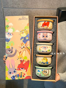 Attractive Design Zootopia Judy Ceramic Yogurt Bowl
