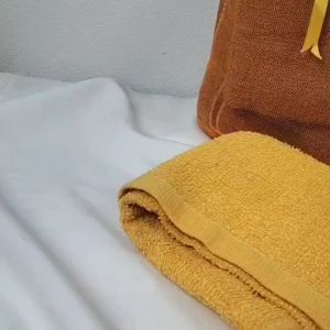 ผ้าเช็ดตัวพระ cotton 100% เซ็ท 2 ผืน ผ้าขนหนูเช็ดตัว 30*60 นิ้ว + ผ้าเช็ดตัวผืนเล็ก 15*30นิ้ว ผ้าขนหนูถวายพระ อยู่ในถุง สังฆทาน พร้อม ถวายพระ