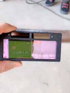 Lensa Las Otomatis Auto Darkening Welding Lensa Kacamata Las ABS