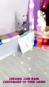 SMC SHELF 2025 Ceramic Cash Bank Ipon Challenge for gifts! Kids souvenir Or Exchange Gift Ideas