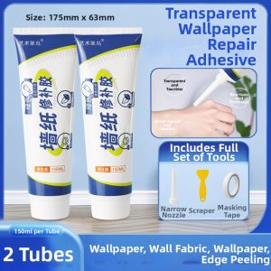 MOWEI | Wallpaper Repair Glue for Peeling Borders Fixing
