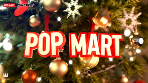 POP MART Lil Peach Riot Holiday Mixtape Series Hanging Strap Blind Box Action Toys Figure Christmas Birthday Gift