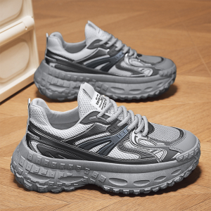 Mens Sport Shoes 10cm Thick Bottom Dad Shoes Invisible Heightening 6cm 8cm Autumn Versatile Casual Sports Shoes Mens Footwear