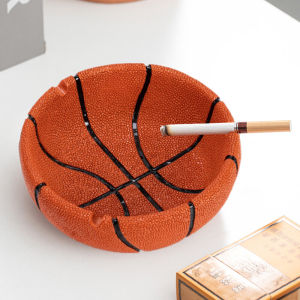 Basketball Ashtray Creative Personalized Trend Office Prevent Fly Ash Internet Celebrity Cute Household Living Room Anti-Fall Ashtray