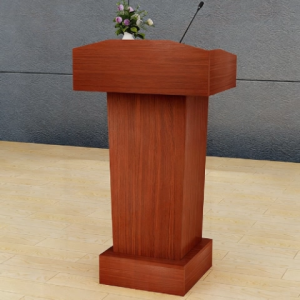 Modern minimalist podium reception desk welcome desk lectern speakers table simple consultation desk customer service desk sales guide desk