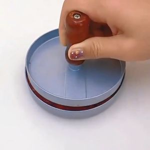 Round Burger Metal Mould Hamburger Patty Aluminuim Alloy Non-Stick Maker Meat Pie Maker Grill Press Cooking Tool