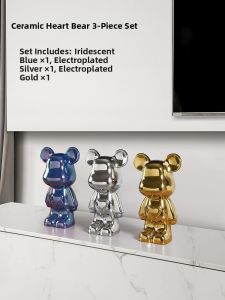 ZHONGGE | Luxury Style Ceramic Decorative Bear Figurine