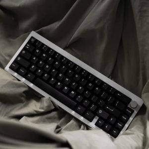 121 Keys White Black Keycaps Double Shot Cherry Profile Keycaps For MX Custom 64/87/96/104 Mechanical Keyboard