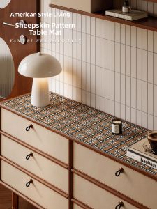 Retro Waterproof Oily-resistant Table Mat